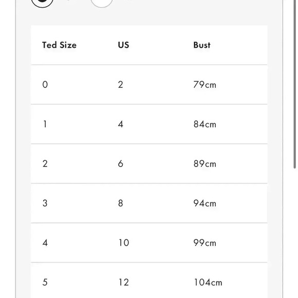 NWT Ted Baker Warrenn Front Button Dress - Picture 10 of 10